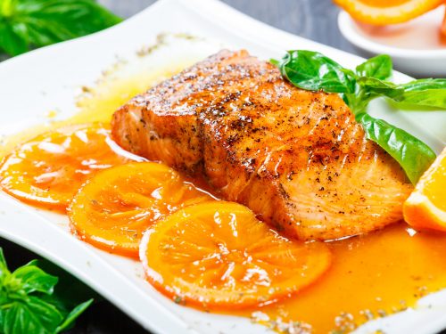 fish fillet orange