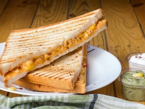 four cheese grilled cheese