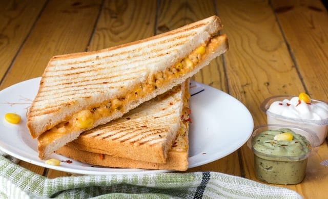 four cheese grilled cheese