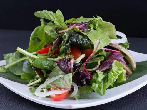 fresh spinach tarragon salad