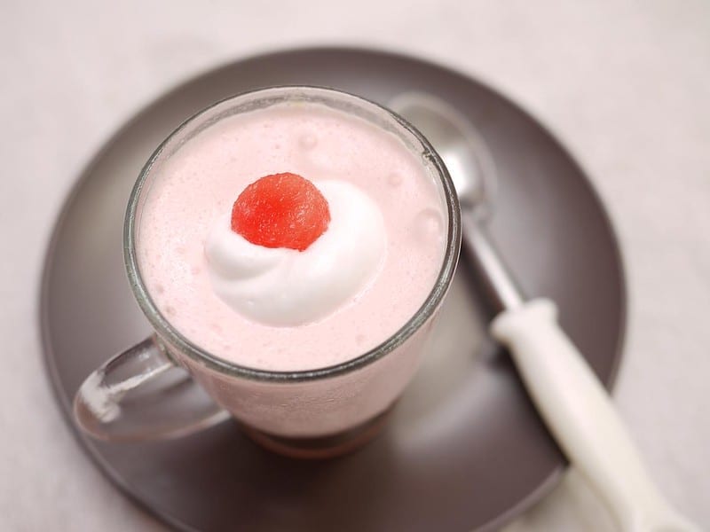 frozen watermelon mousse