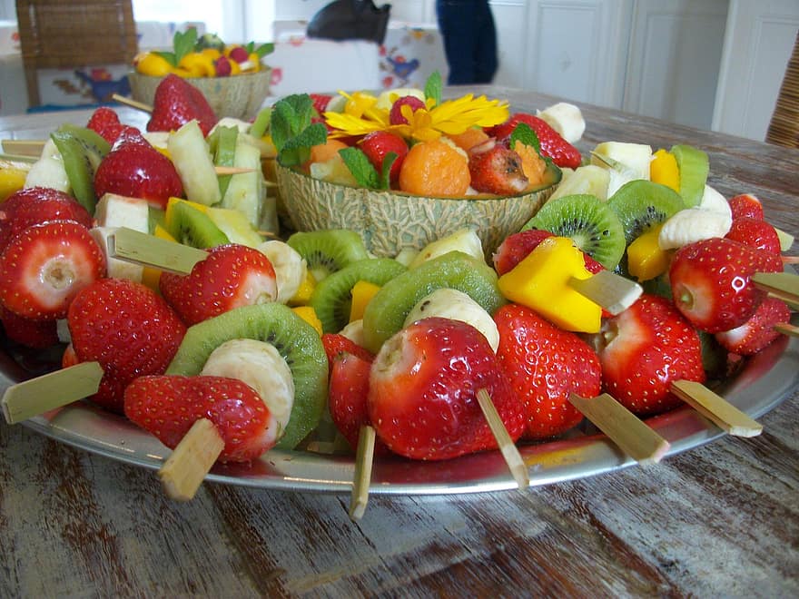 Fruit Kebabs Recipe Recipes Net