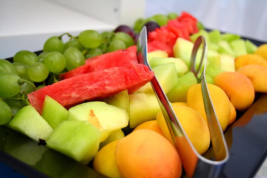 delicious melon fruit salad