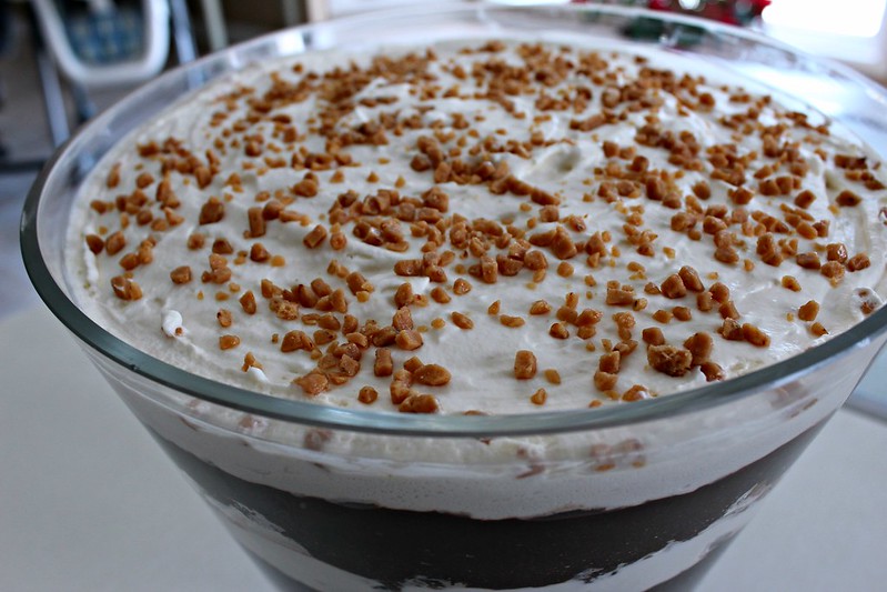 fudgy brownies trifle