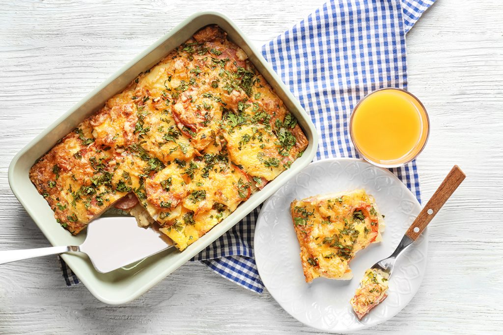 delicious breakfast casserole