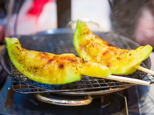 grilled cantalouoe