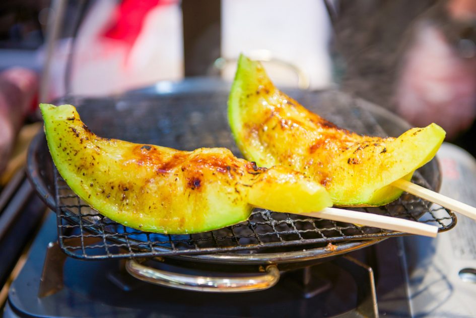 grilled cantalouoe