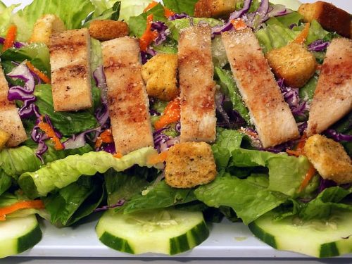 grilled chicken caesar salad
