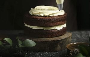 Guinness Chocolate Blarney Castle Cake with Irish Coffee Glaze Recipe
