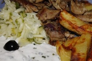 Gyro Meat Platter Recipe