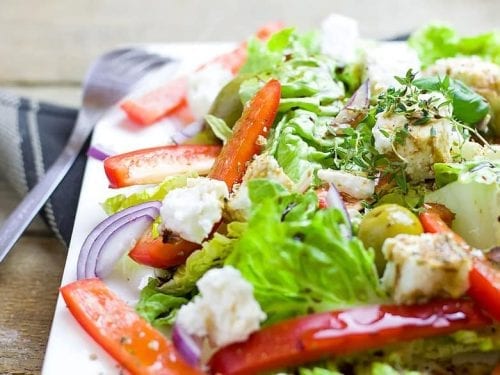 healthy harvest salad