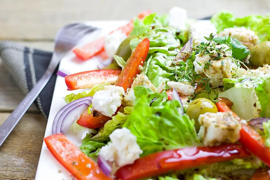 healthy harvest salad