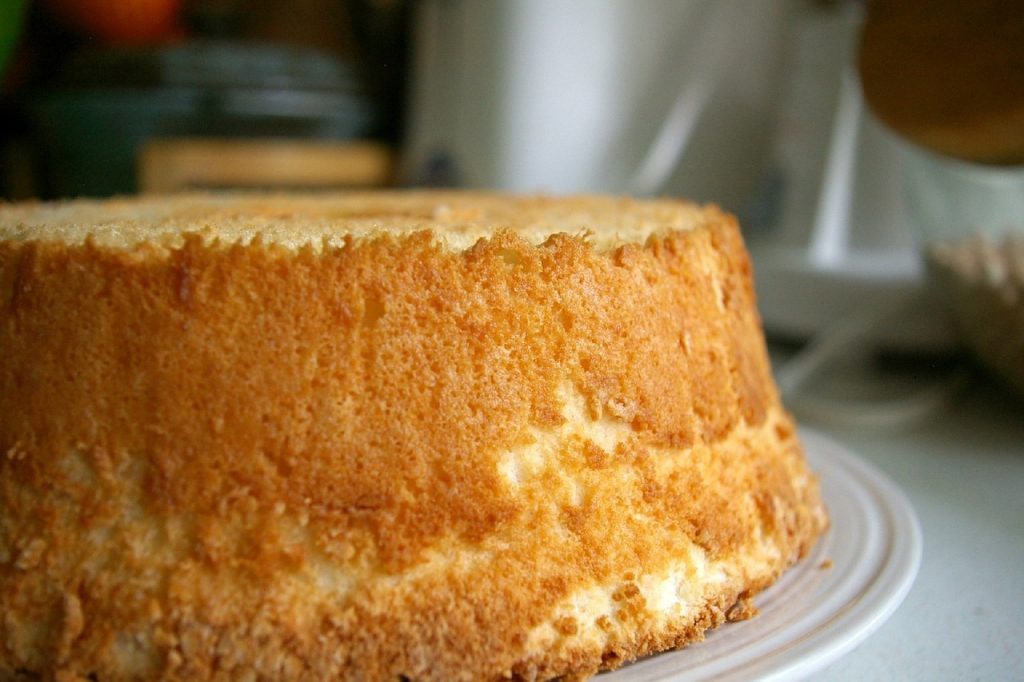 homemade angel food cake