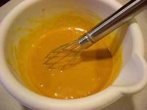 honey mustard and tabasco sauce dip