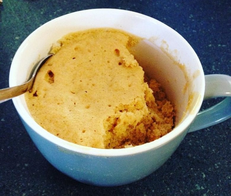 Indulgent Vanilla Mug Cake Recipe