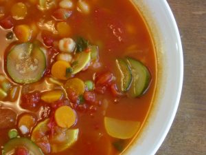 italian vegetable rice soup