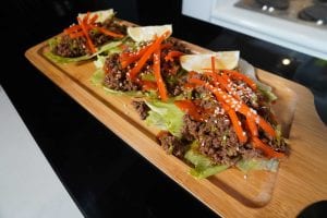 Korean-Style Beef Lettuce Wraps Recipe