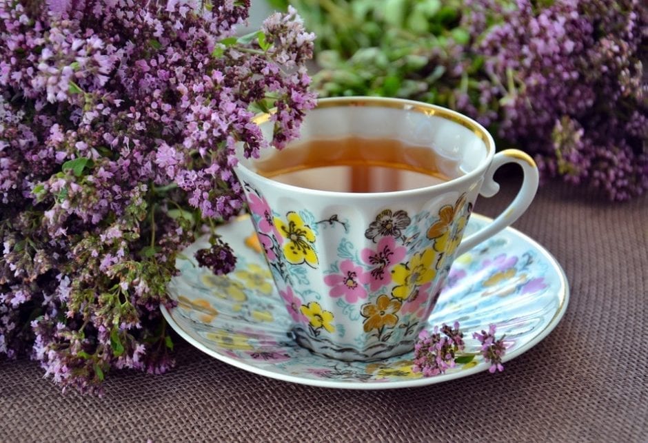 lavender herb tea