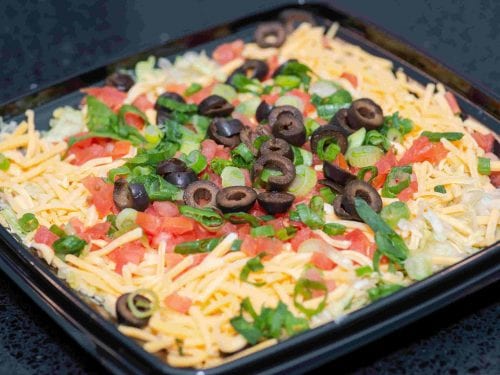 layer dip sauce