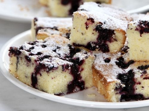 low fat berry pudding cake