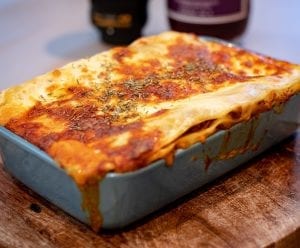 no cook noodle chicken alfredo lasagna