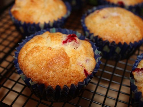delicious orange cranberry muffins