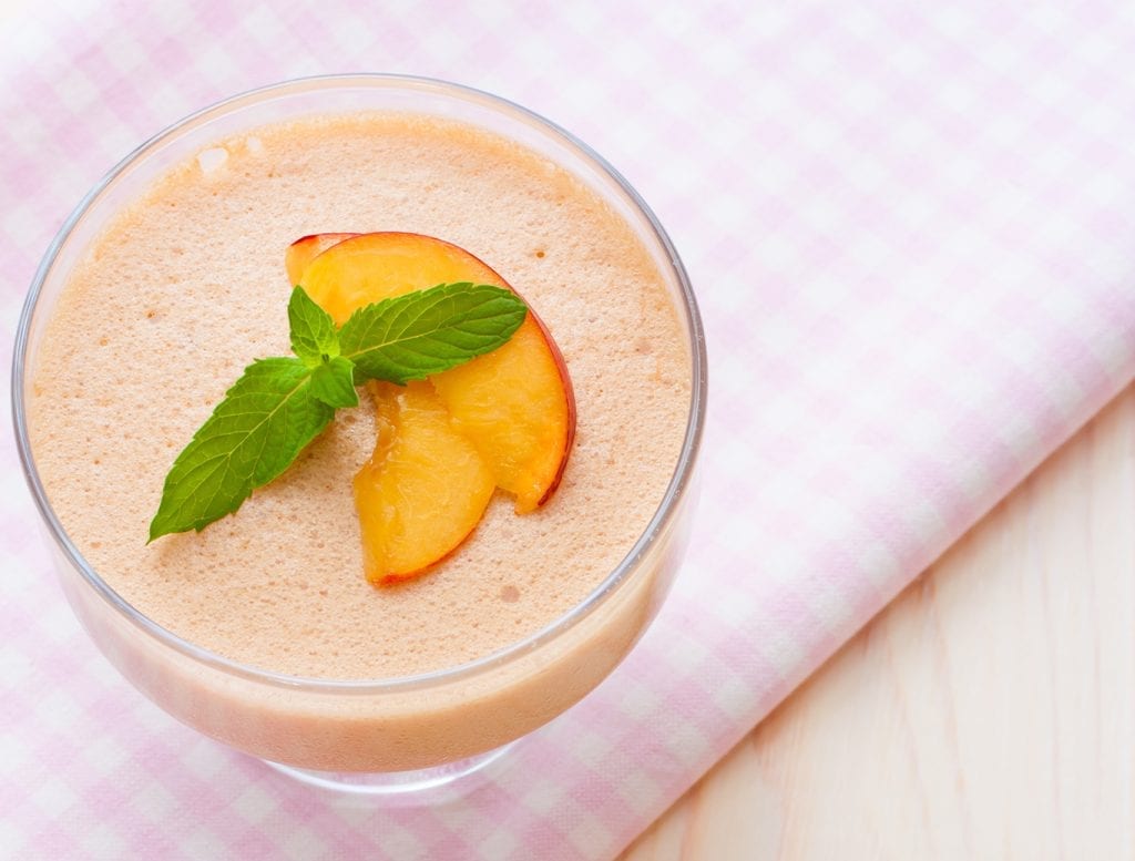 peach mousse recipe