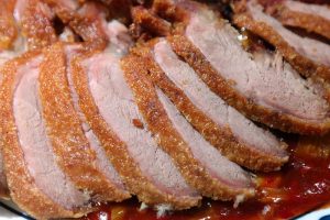 Pork Roast with Cranberries Recipe