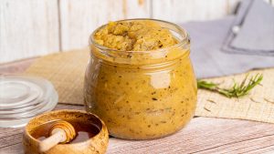 Rosemary Honey Apple Sauce