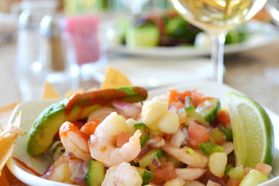 shrimp avocado cilantro dip