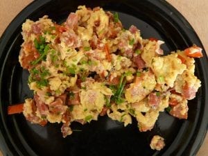 Stovetop Stuffing Scramble Recipe