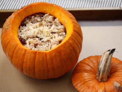 stuffed thanksgiving pumpkins