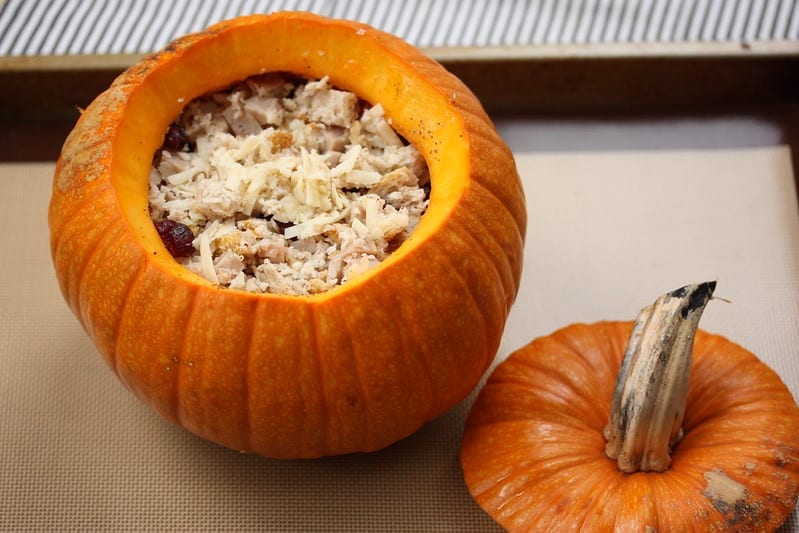 stuffed thanksgiving pumpkins