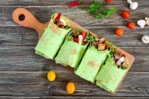 Sun Dried Turkey Wraps Recipe