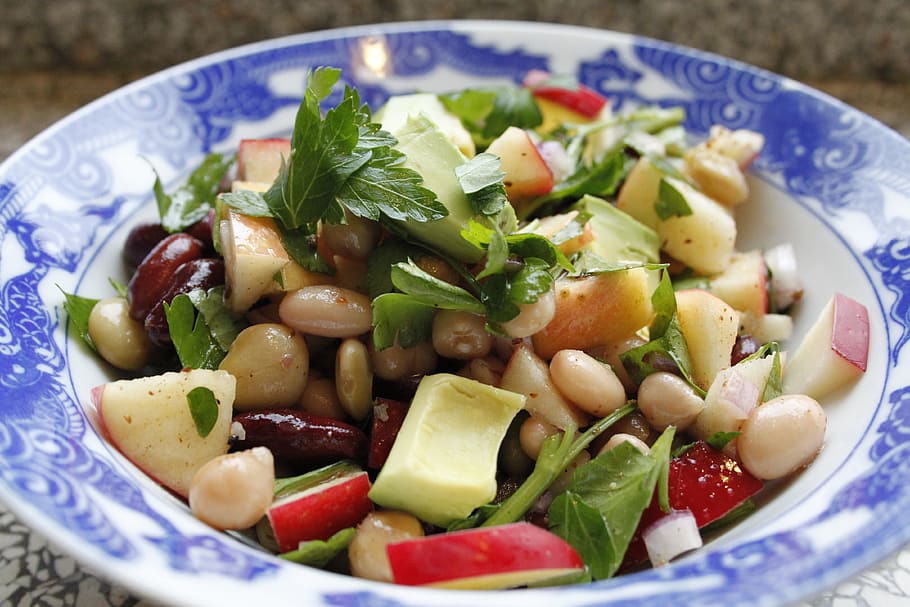 healthy bean salad