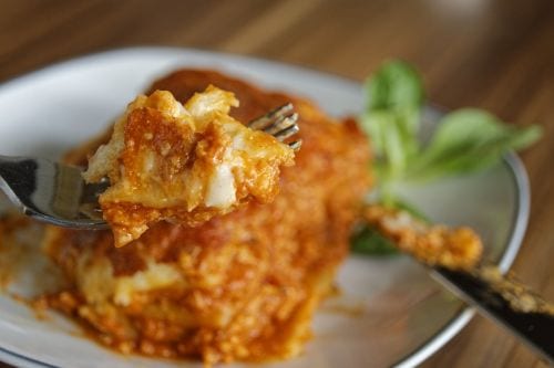 Three Cheese Lasagna Roll-Ups Recipe
