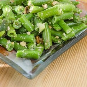 Twice-Fried Green Beans with Double-Blanched Garlic Recipe