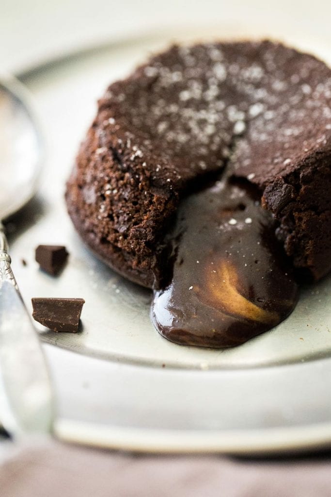 Warm Chocolate Cupcakes with Molten Centers Recipe
