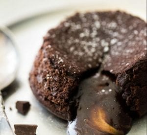 Warm Chocolate Cupcakes with Molten Centers Recipe