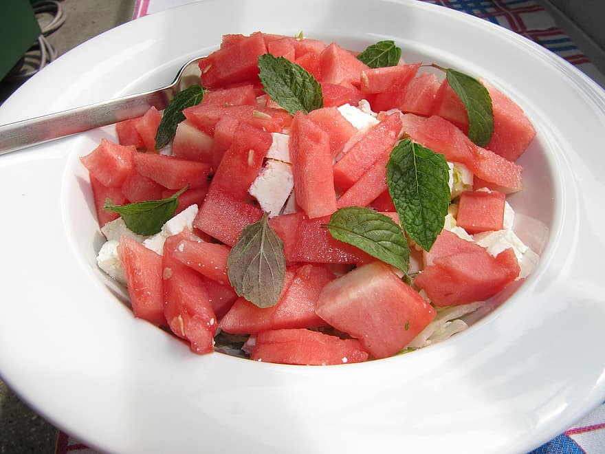 delicious watermelon salad