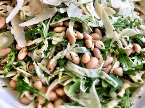 white bean and fennel salad