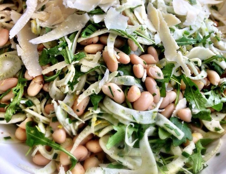 white bean and fennel salad