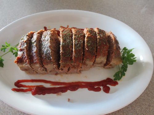 zesty onion meatloaf