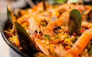 Crockpot Seafood Paella Recipe