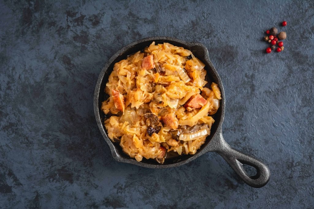 Chicken Sausage and Sauerkraut Recipe