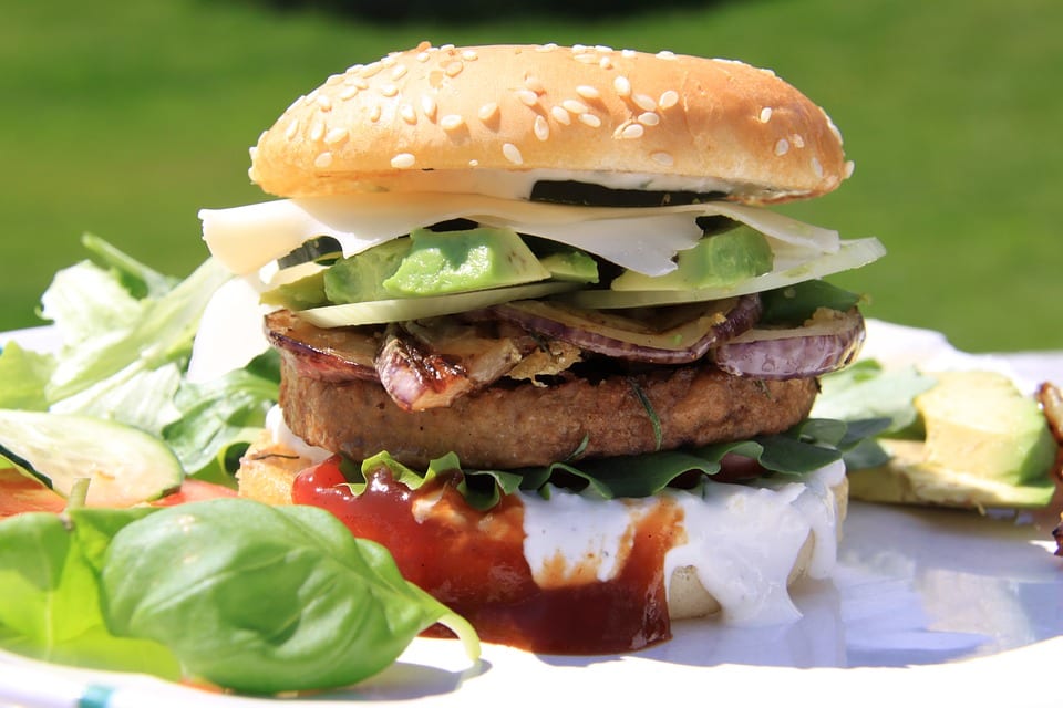 flavorful avocado beef burger