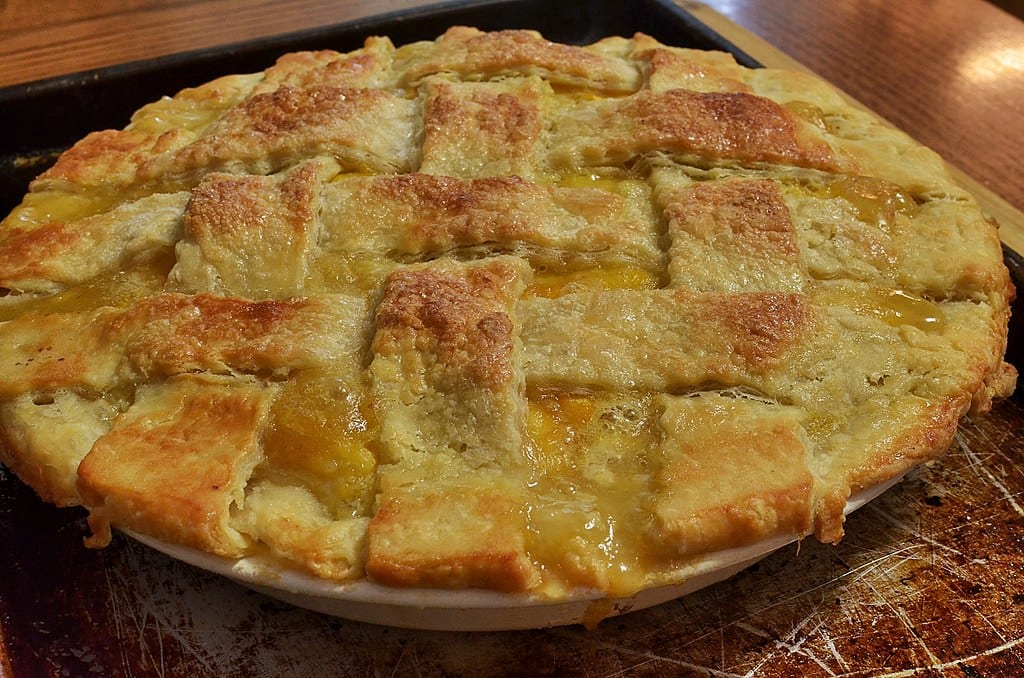 Copycat Marie Callender s Lattice Peach Pie Recipe Recipes