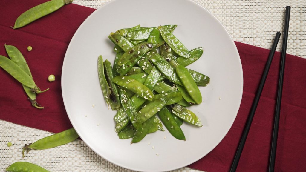 Copycat P.F. Chang's Crispy Garlic Snap Peas