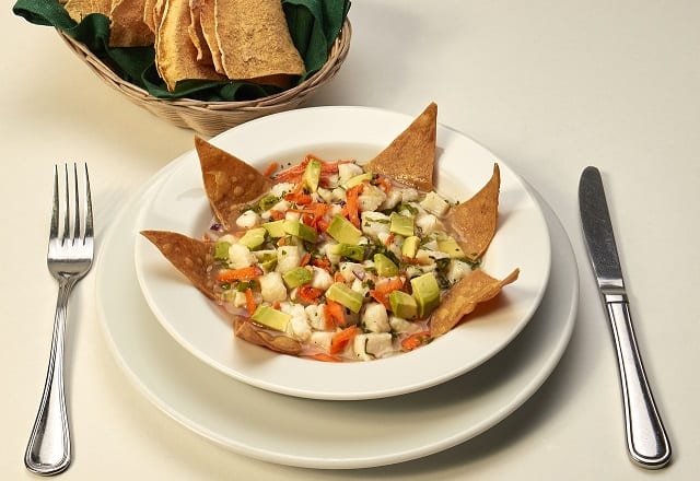 Crab Ceviche on a Tostada Recipe