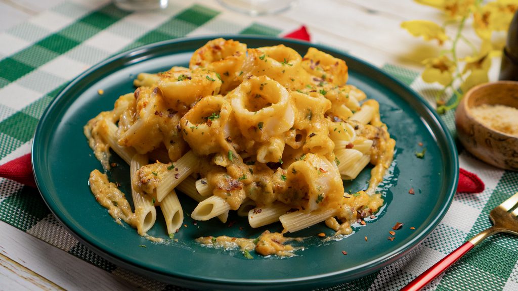 How To Make Creamy Calamari Pasta Recipe 